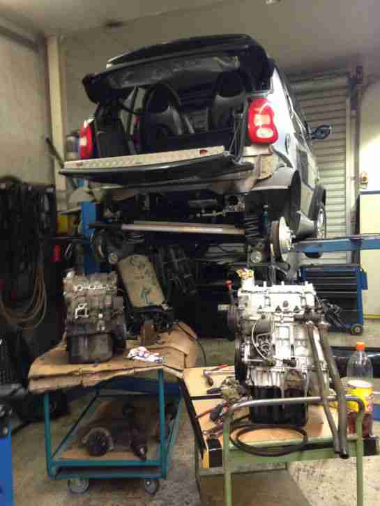 Smart Cabrio, Unikat neuer Motor mit 2 J. Garantie Leder Standheizung 8 Reifen
