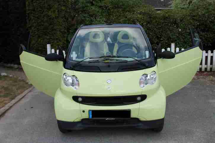 Diesel Cabrio ForTwo Modell 450 in StreemGreen