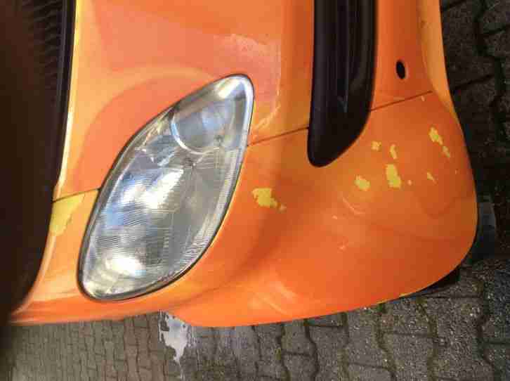 Smart For Two Aqua Orange Motorschaden Ohne Auspuff