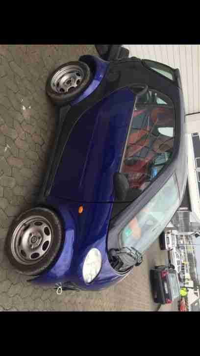 Smart ForTwo 0,6 Benzin Blau EZ. 2000 Motor läuft an Bastler