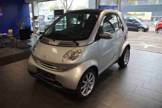 Smart ForTwo Automatik Klima Glasdach 1.Hand Alu