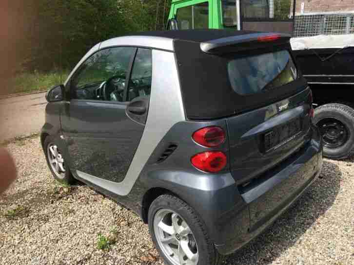 Smart ForTwo Cabrio 451 Grau Softtouch Vollausstattung