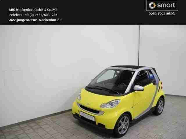 ForTwo Cabrio 62 kW Passion Audiopaket Soundsyst