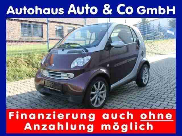 Smart ForTwo Passion 1.Hand Glasdach Klimaanlage Sitzh