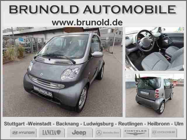 Smart ForTwo coupe edition silverpulse, Klima,LM Räder