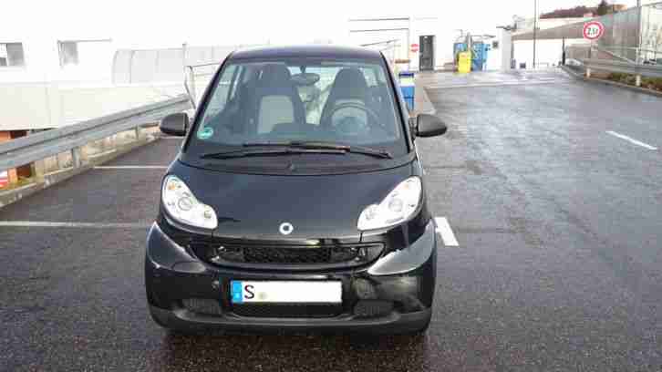 Smart ForTwo mhd *36 tkm, Scheckheft, NAVI, Automatik, 8-fach bereift, schwarz