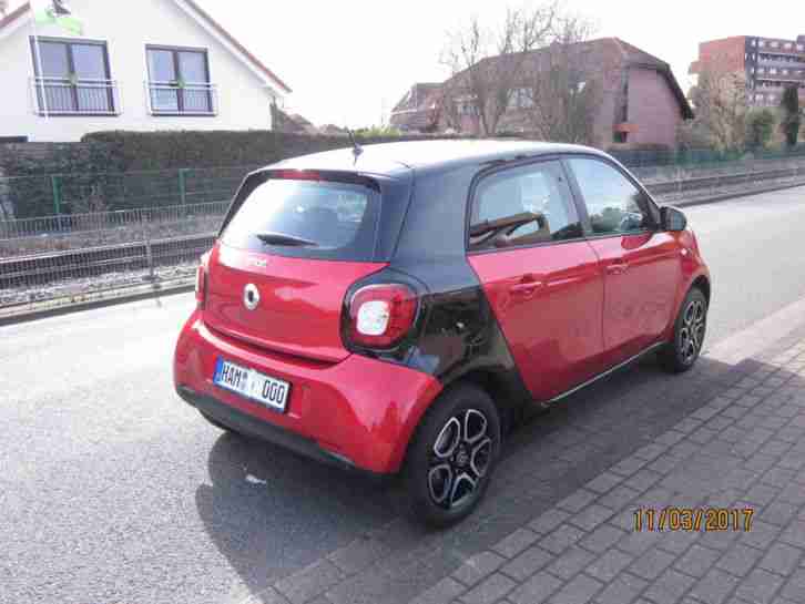 Smart Forfour, 66 kW, twinamic, passion, Cool&Media, Navi, AUTOMATIK