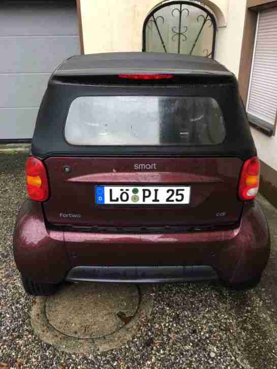 Smart Fortwo Cabrio 2005 450 0.8 CDI