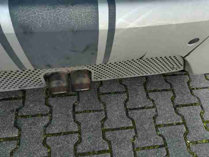 Smart Four Two Cabrio silber Bastlerfahrzeug/Motorschaden