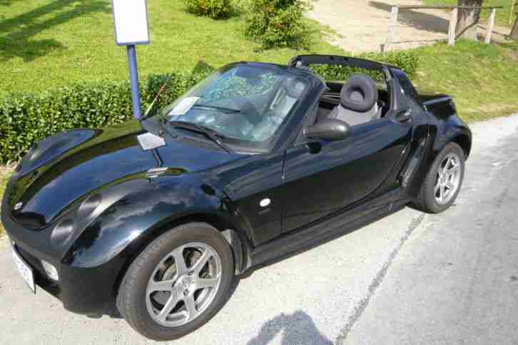 Smart Roadster 452 Sommerfahrzeug Top 45KW pure black Hardtop 46.800Km