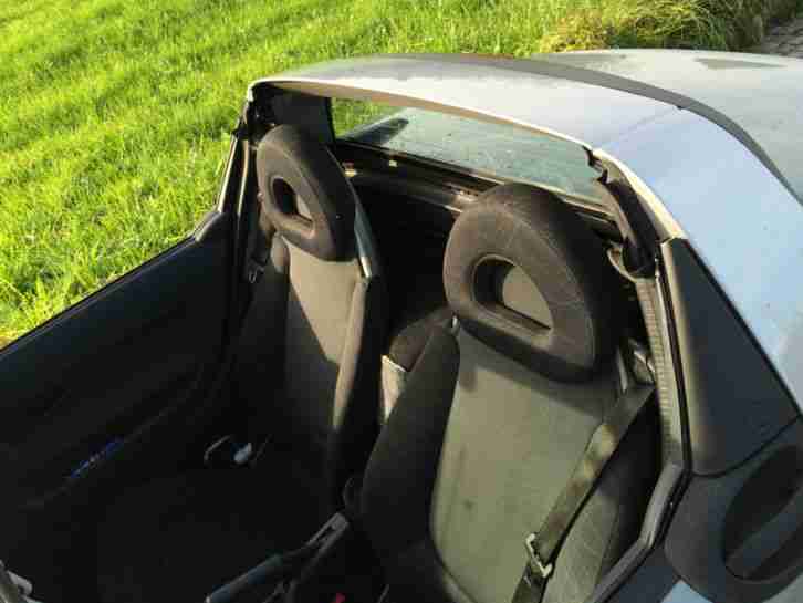 Smart Roadster Turbo grün/silber