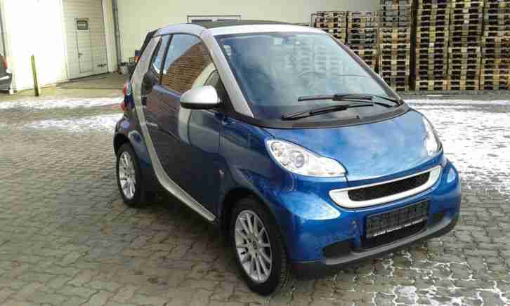 Smart for Two 451 Cabrio Turbo 84PS Passion Klima Automatic Neues Verdeck