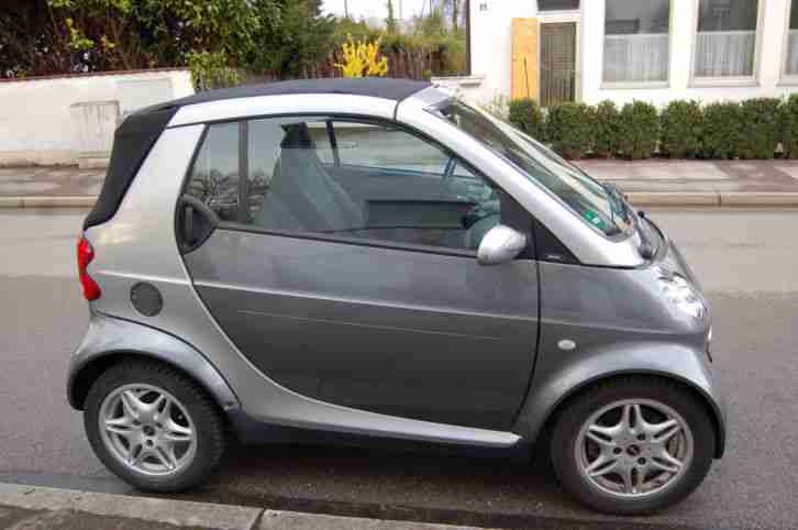 Smart for two Cabrio Passion, Softtouch, 68' km, Bj. 2006, Klima, TÜV 01 18