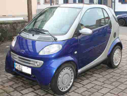 Smart for two cdi, Baujahr 2001, blau/silber Passion-Ausstattung