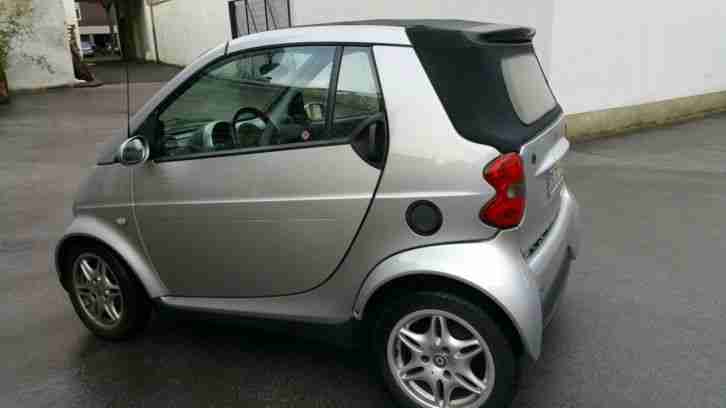 Smart forTwo Cabrio unfallfrei, aus II Hand, mit nur 54975 km Laufleistung