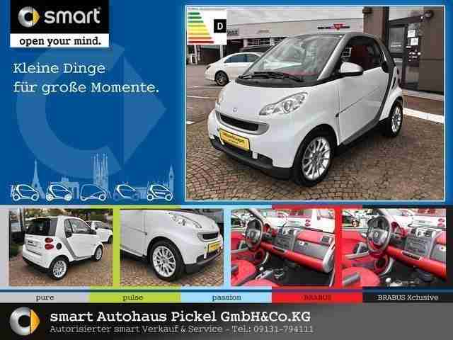 Smart fortwo 52kW mhd,passion,Klima,Sitzhzg.,NSW,LMR