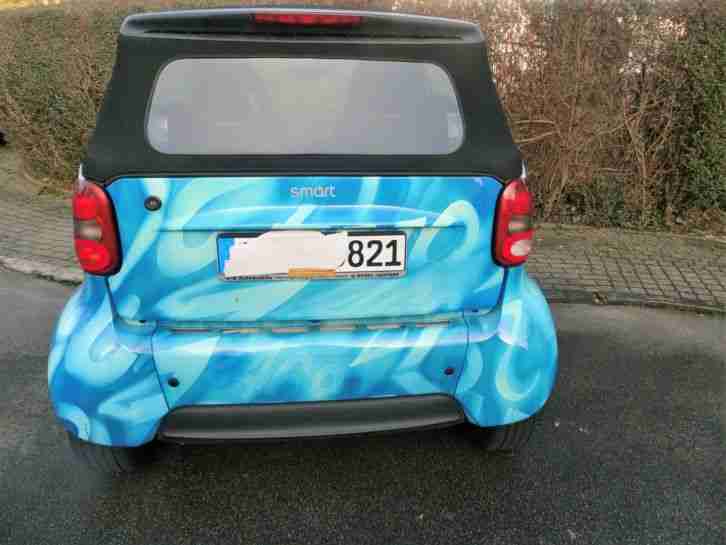Smart fortwo Cabrio**Modell Passion**SONDERMODELL NUMERIC BLUE