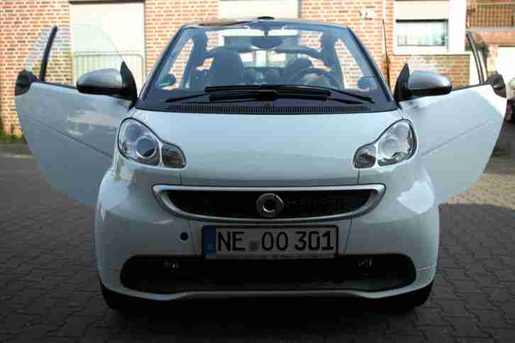 Smart fortwo Cabriolet 451 Turbo Brabus Paket F1 Garantie Serviceheft TÜV/AU neu