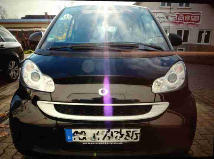 Smart fortwo Passion 451 Schwarz Silber 8fach bereift