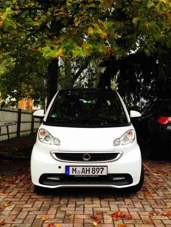 fortwo coupe 62 kW Passion turbo kristallweiß