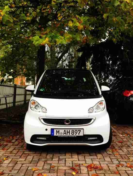 fortwo coupe 84 PS Passion turbo kristallweiß