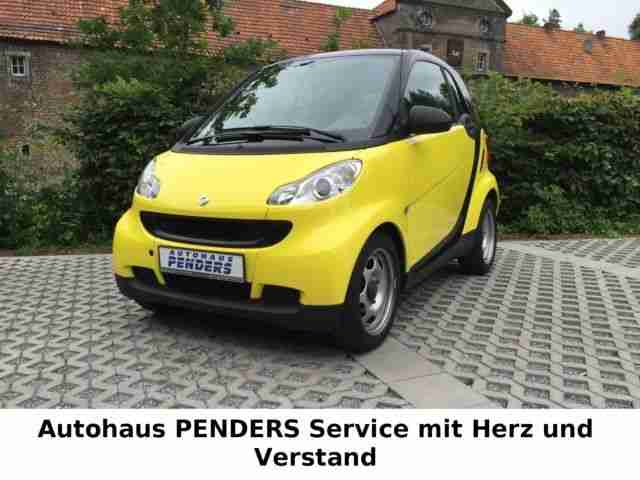 Smart fortwo coupe SHZ, Panoramadach, Klima