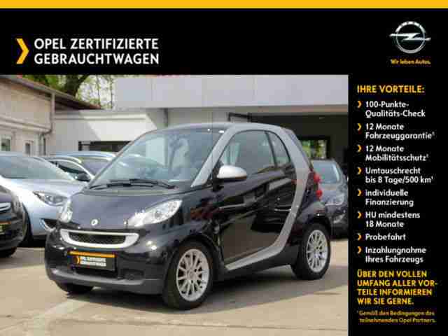 fortwo coupe cdi passion 33kw PANORAMADACH SHZ