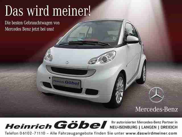 fortwo coupé micro hybrid 52 kW PassionSoftouch