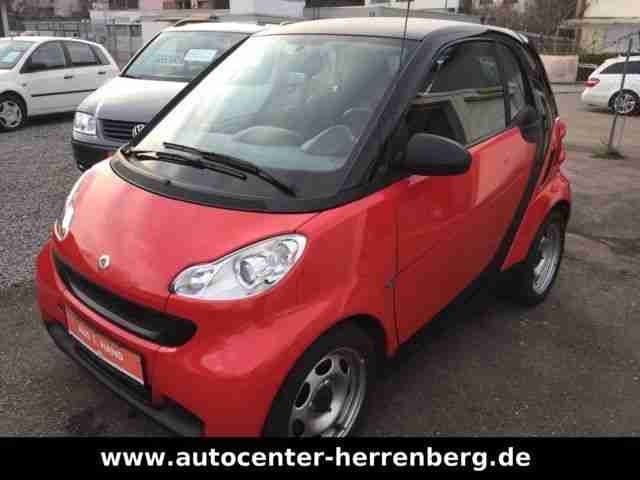 fortwo coupe pure 1.0 mhd aus 1. Hand 65tkm