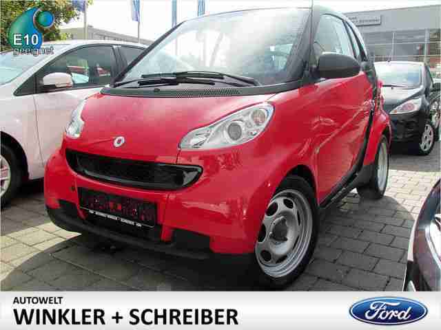 Smart fortwo coupe pure mhd 52kw KLIMA PANORAMADACH