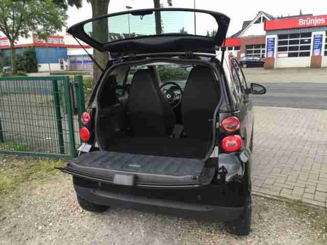 Smart fortwo coupe schwarz Benzin Klima 1.Hand