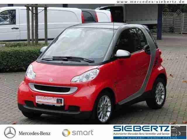 Smart fortwo passion Pano.-Dach/Autom./Klima/eFH.