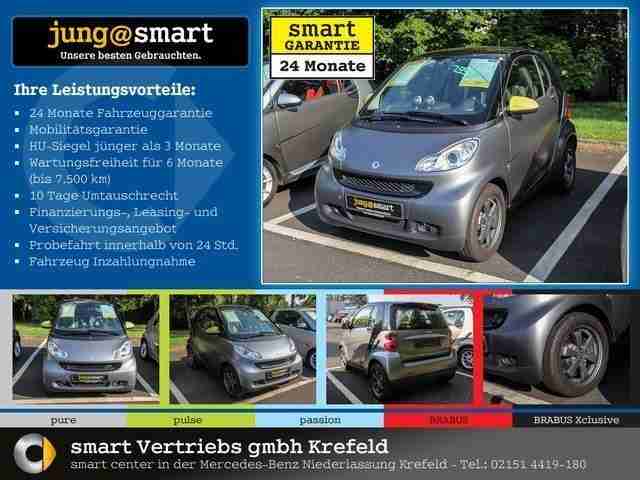 Smart fortwo pulse 62kW EDITION greystyle SERVO SHZ