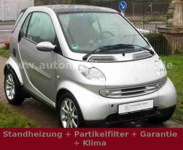 fortwo coupe passion Top Gepflegt Webasto