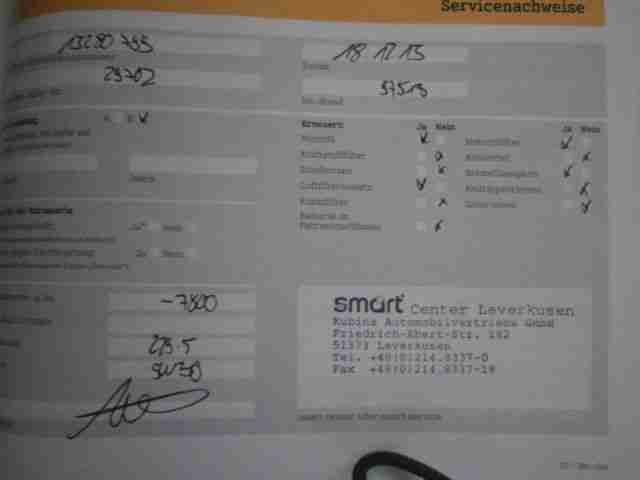 Smart smart fortwo coupe softtouch cdi dpf/KLIMA/1.HAN