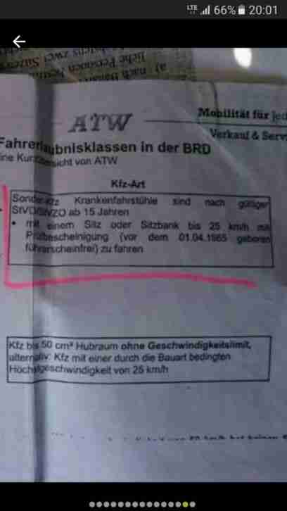 So.Kfz Krankenfahrstuhl Ligier Ambra 25 km/h Excellence ohne Fuhrerschein