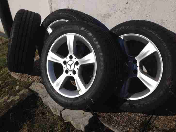 Sommerräder / Sommerreifen Mercedes W 203 Mopf Fulda 205 / 55 R 16