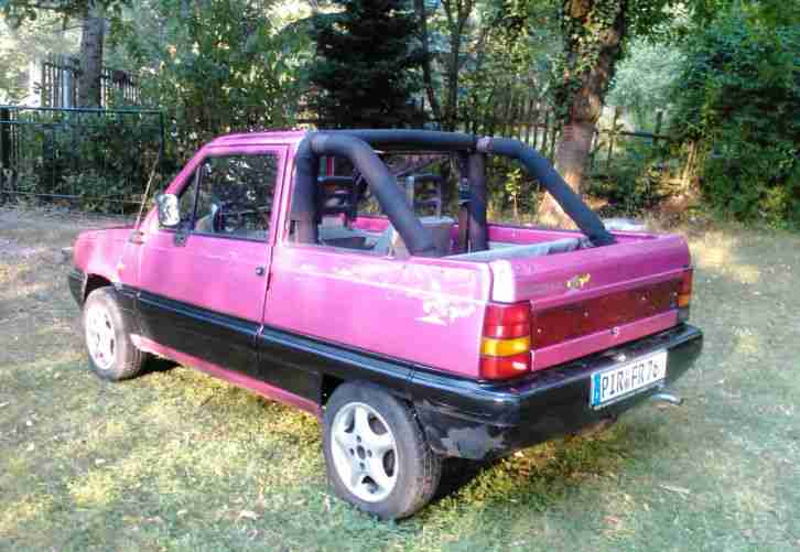 Sommerspaß pur: Seat Marbella Playa Cabrio 1990 Kübelwagen mit Tüv 07/2017