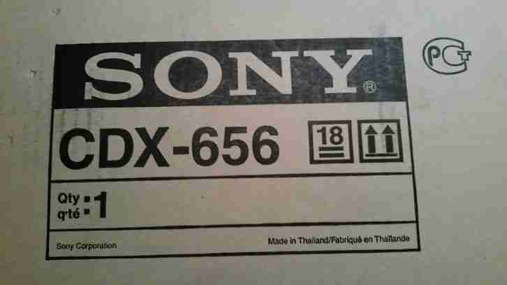 Sony CD Wechsler CDX 656