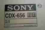 Sony CD Wechsler CDX 656