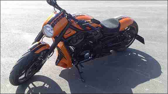 Special Motorrad. Harley-Davidson Night Rod. Jahr 2O13