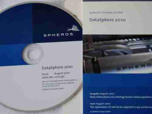 Spheros Datasphere Informations CD Deutsch Englisch,