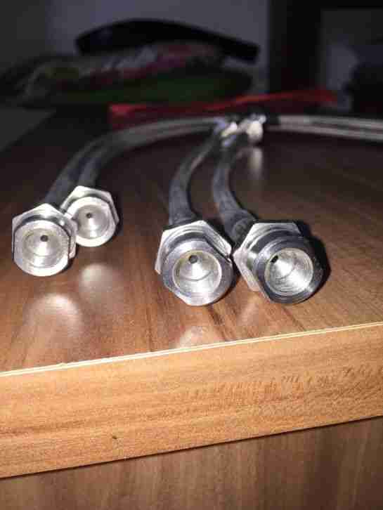 Stahlflexbremsleitung Golf 6 R