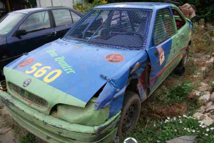 Stockcar,Stoppelfeld Ford Escort