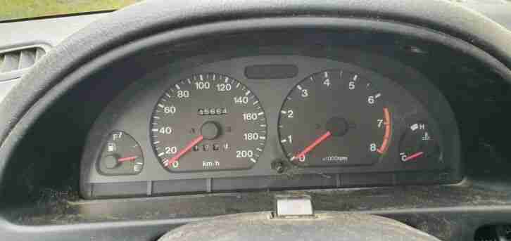 Subara Justy 1,3 4WD GX Bastlerfahrzeug