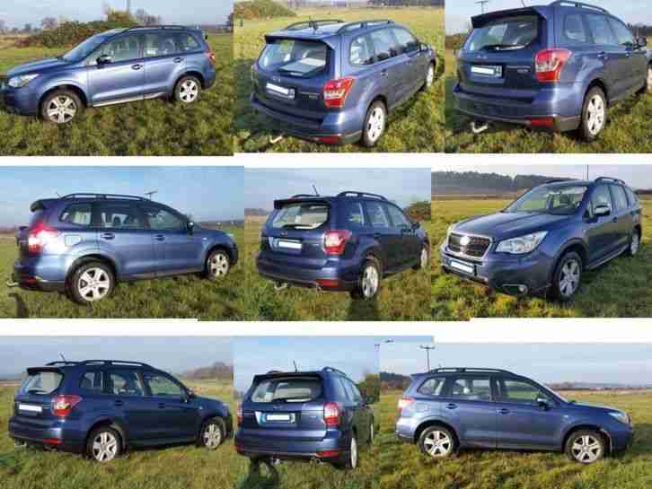Subaru Forester 2.0D Active mit AHK abnehmbar Allrad EZ09/2013 4x4