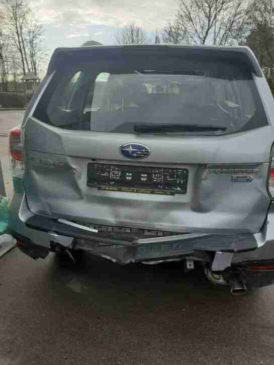 Subaru Forester Diesel Unfall