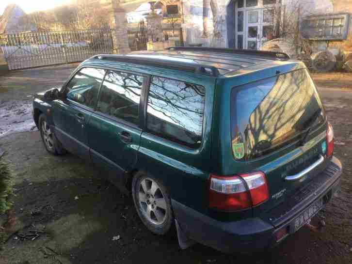Subaru Forester Sondermodell Hubertus 2001 TÜV 09/18