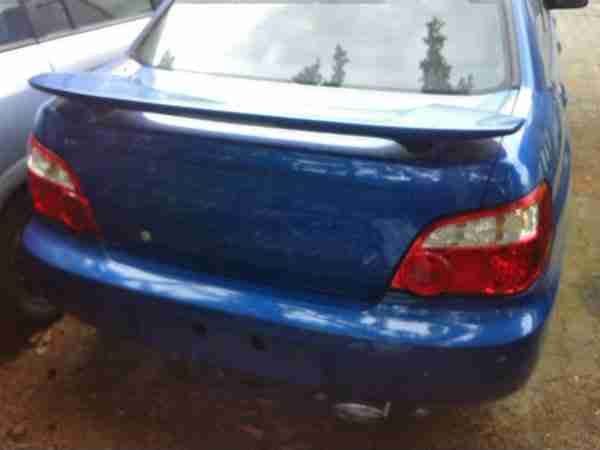 Subaru Impreza Turbo LINKSLENKER Bastlerfahrzeug-mit Mängel!! Rallyblau SELTEN-