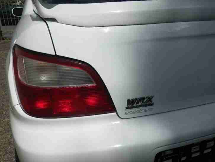 Subaru Impreza WRX Bugeye - Tüv + Reifen neu, WEISS, Rechtslenker Limo GD/GG 4WD